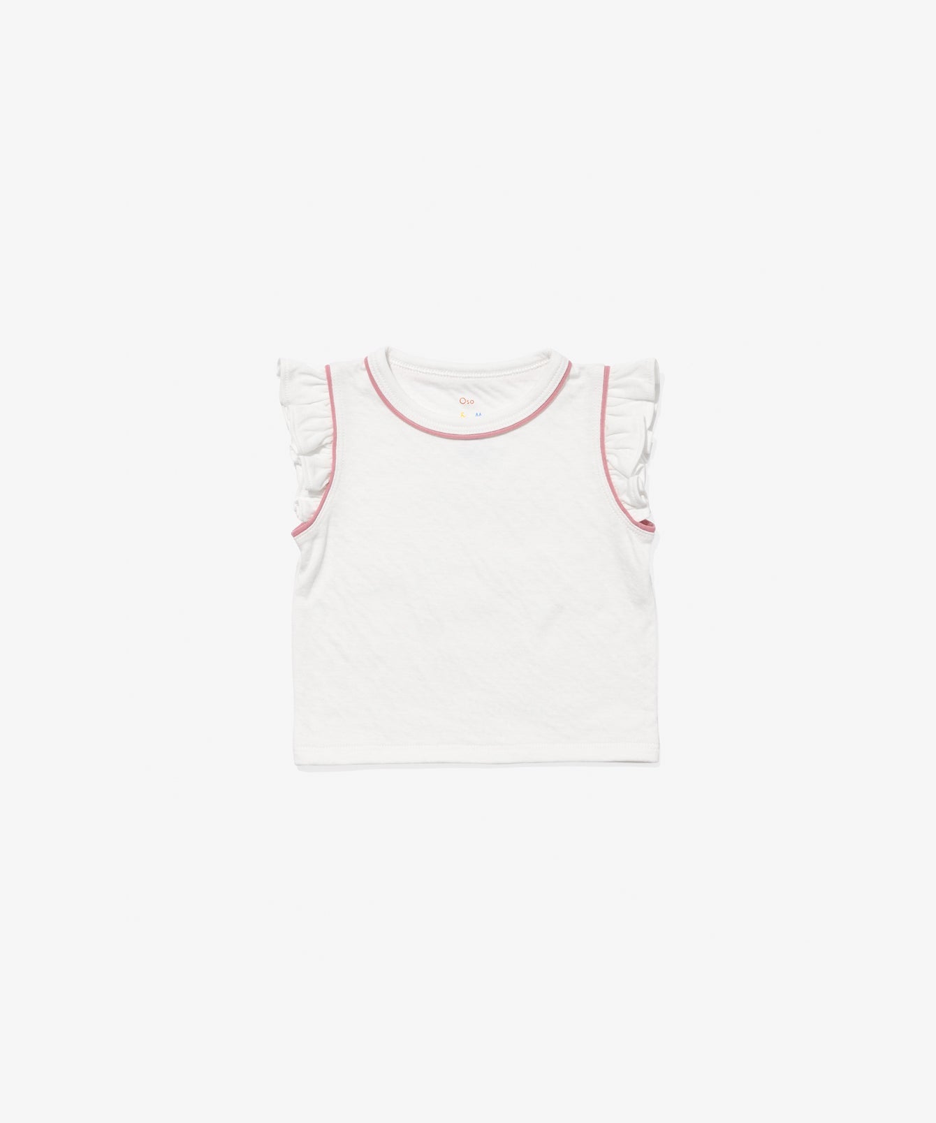 Girls | Adrian Baby Shirt | White/Pink