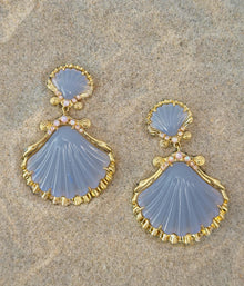 Aegean Shell Earrings - Loren Hope