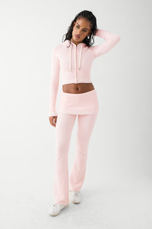 Aimee cloud knit pant rose bud pink