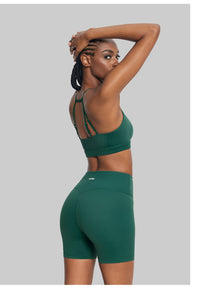 Airy Active Strap Top | Dark Moss