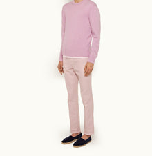 Alexander Linen Cotton-Linen Trousers | Conch Pink