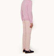 Alexander Linen Cotton-Linen Trousers | Conch Pink