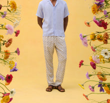 Alfred Fiore Print Relaxed Fit Lounge Trousers | Cashew
