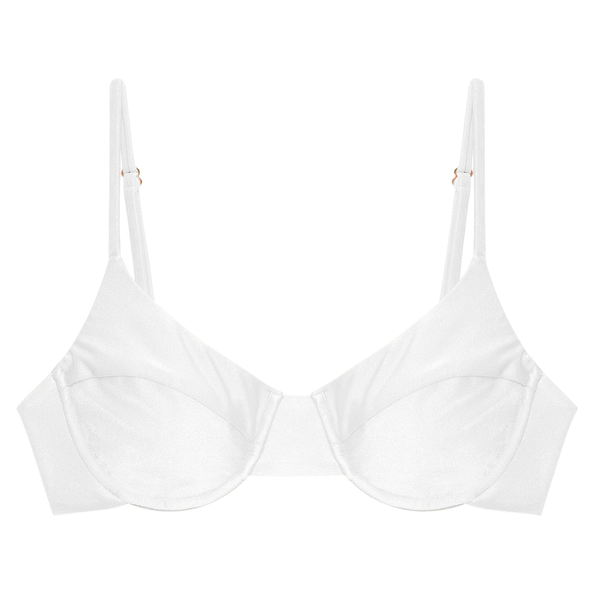 Alina Top | White Matte