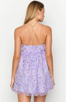 Alison Mini Dress | Purple