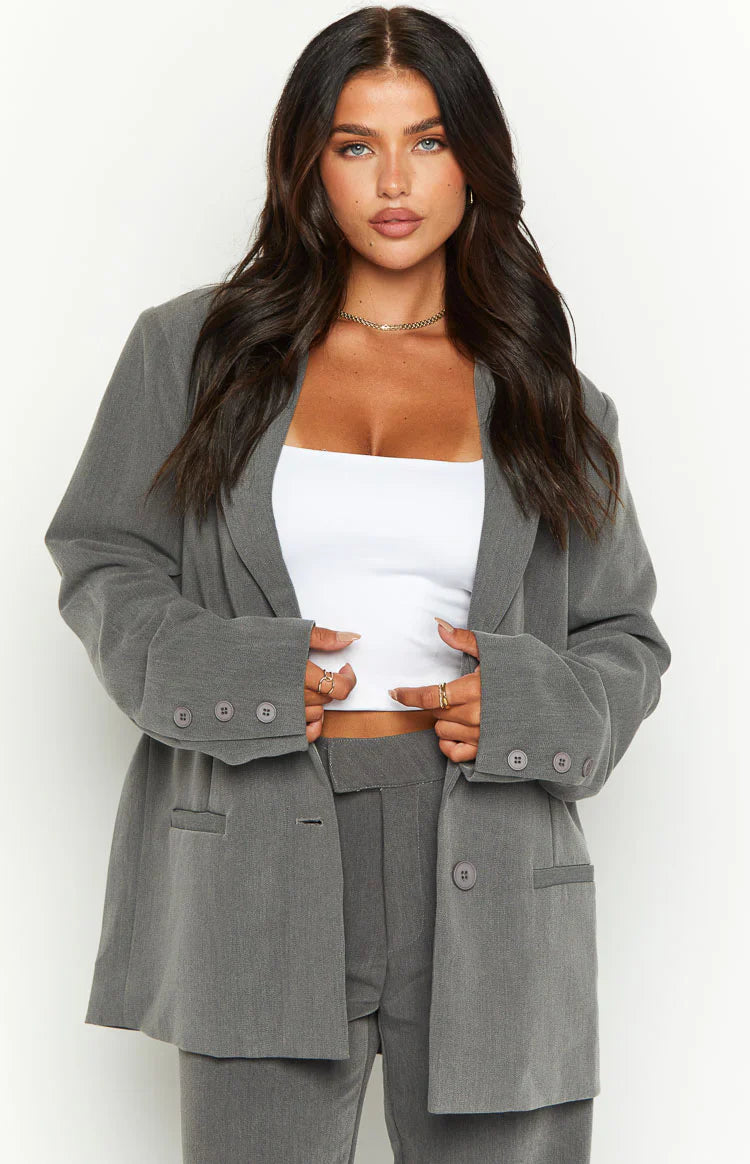 Allure Blazer | Grey