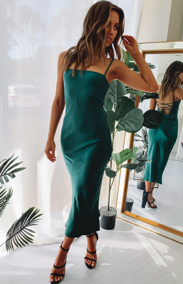 Amaryllis Dress | Emerald