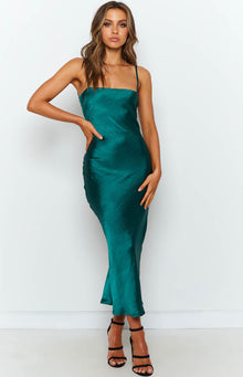 Amaryllis Dress | Emerald