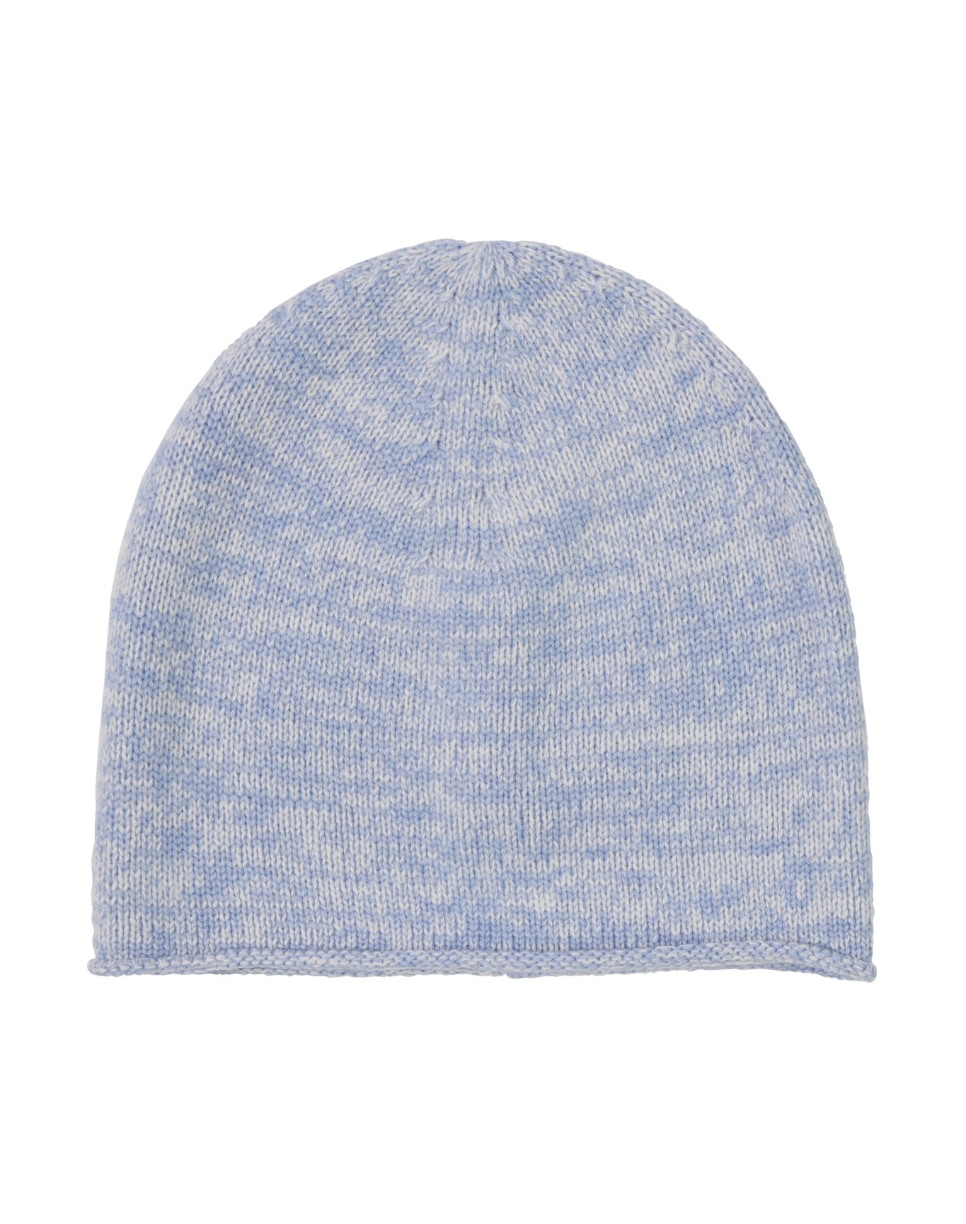 Amicale Cashmere | Women | Cashmere Beanie With Heatset Stones | Light Blue