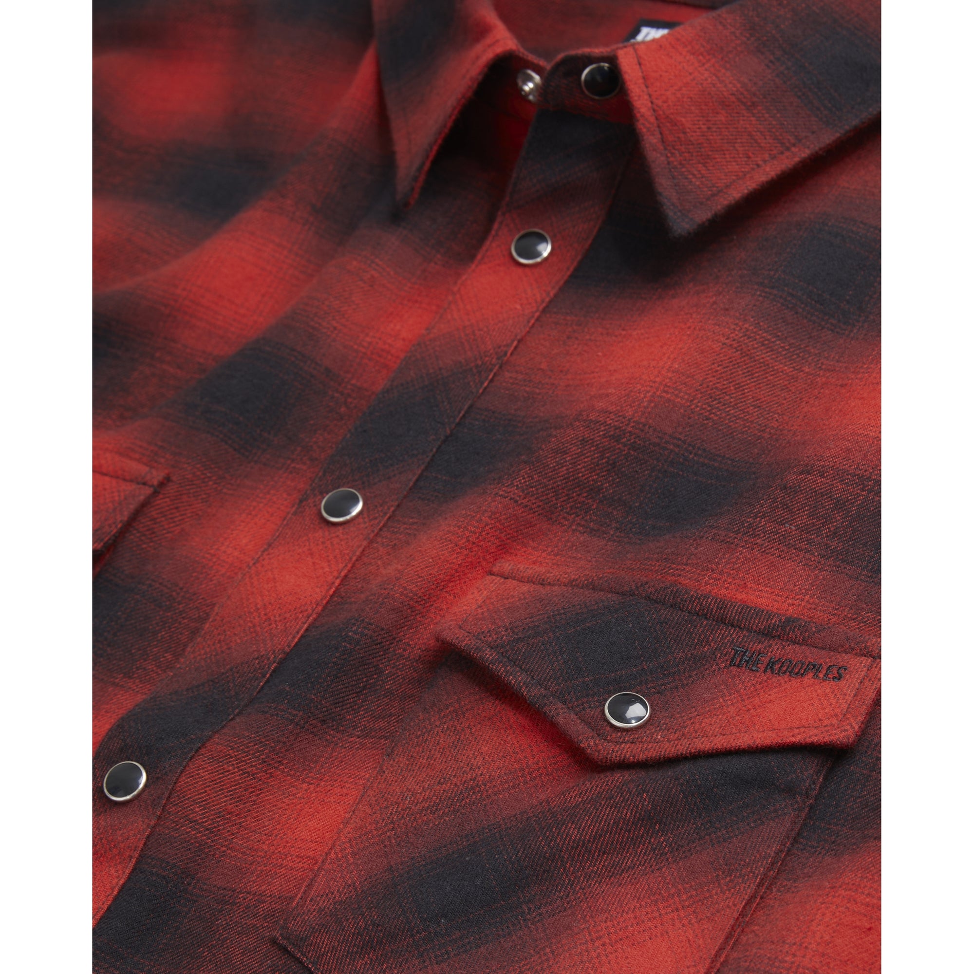 Checke Shirt | Men | Black x Red