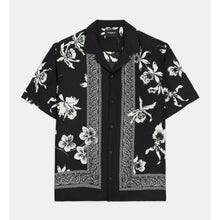 Printed Shirt | Men | Black x White