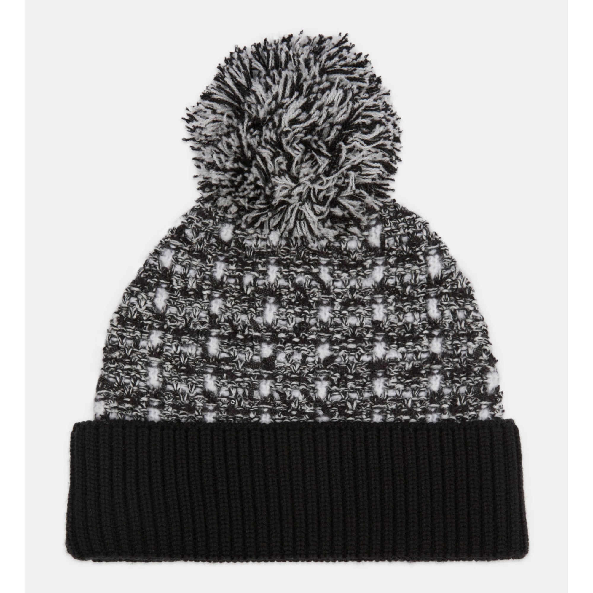 Tweed Sequined Beanie | Women | Black x White