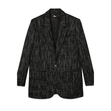 Tweed Suit Jacket | Women | Black x White