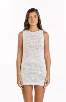Annalee Crochet Mini Dress | Cream
