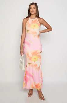 Ashton Floral Kisses Maxi Dress | Pink