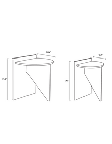 Contrast Table Medium | Caspian