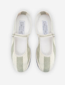 Womens | Drogheria Crivellini for Attersee - The Mary Janes | Cypress Stripe