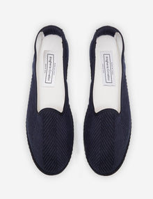 Womens | Drogheria Crivellini for Attersee - The Slip-Ons | Navy