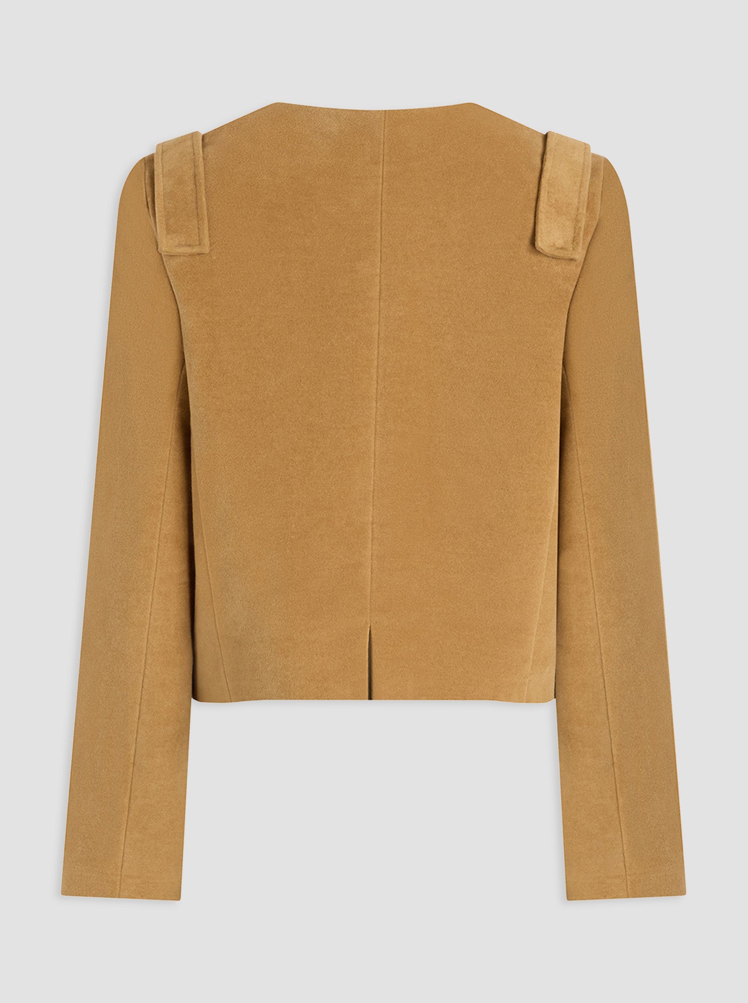 Aubrey Cropped Jacket | Camel
