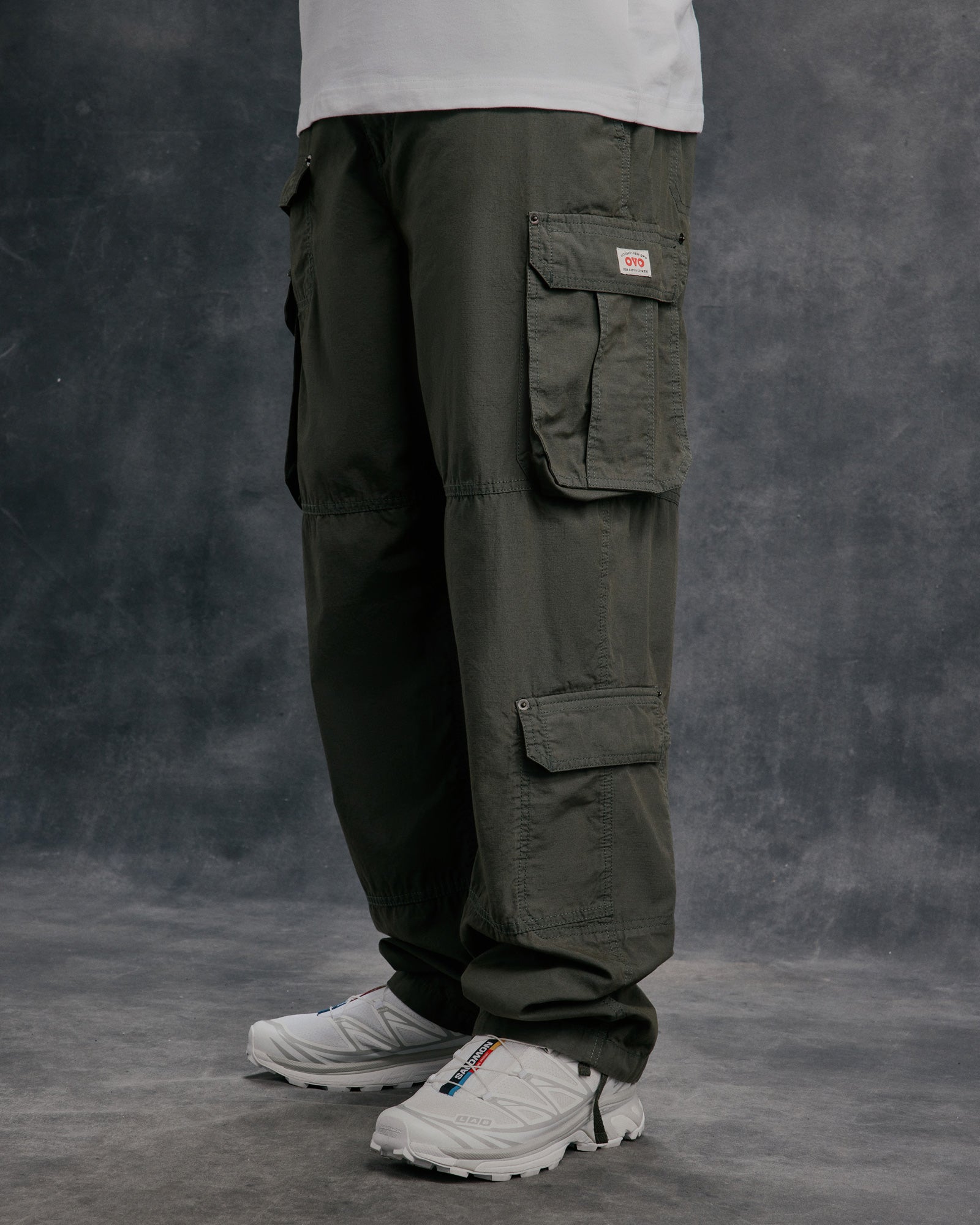 Multi Pocket Cargo Pant - Olive