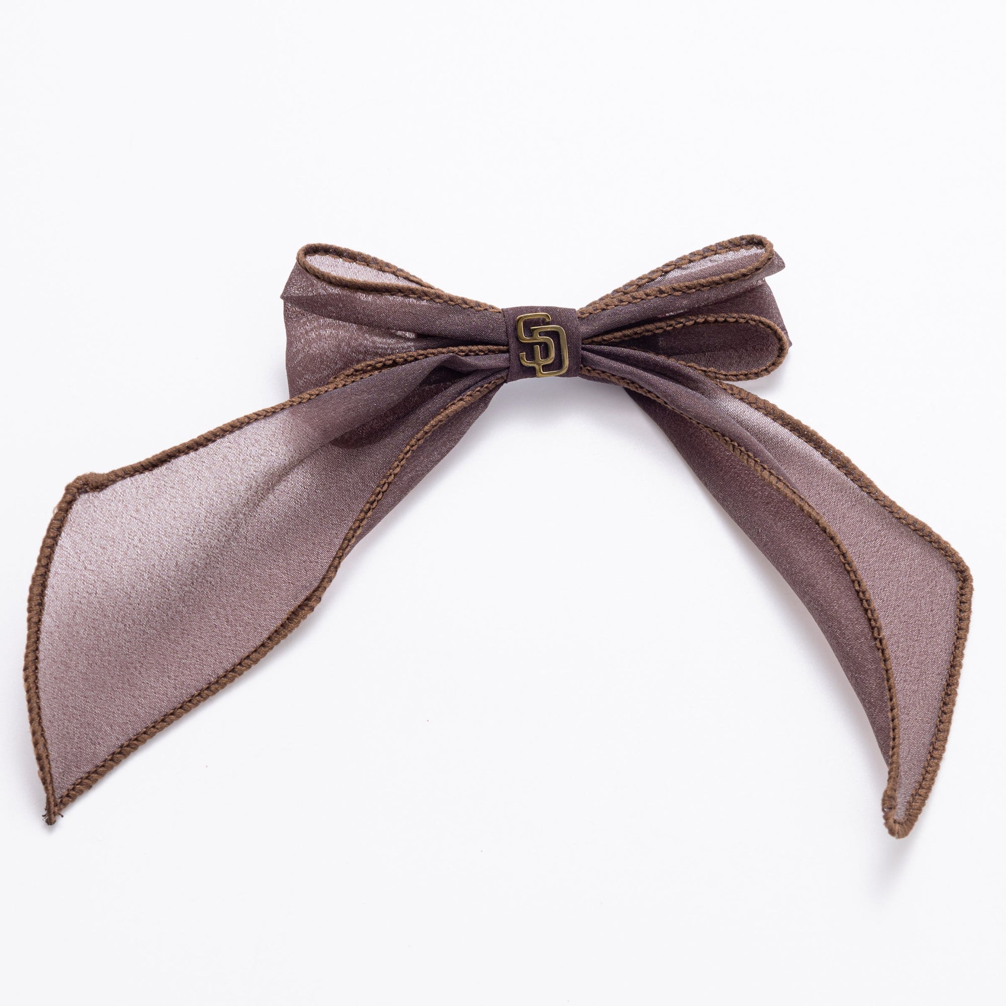 Bijoux Sport by Luv Aj MLB Sheer Bow | San Diego Padres