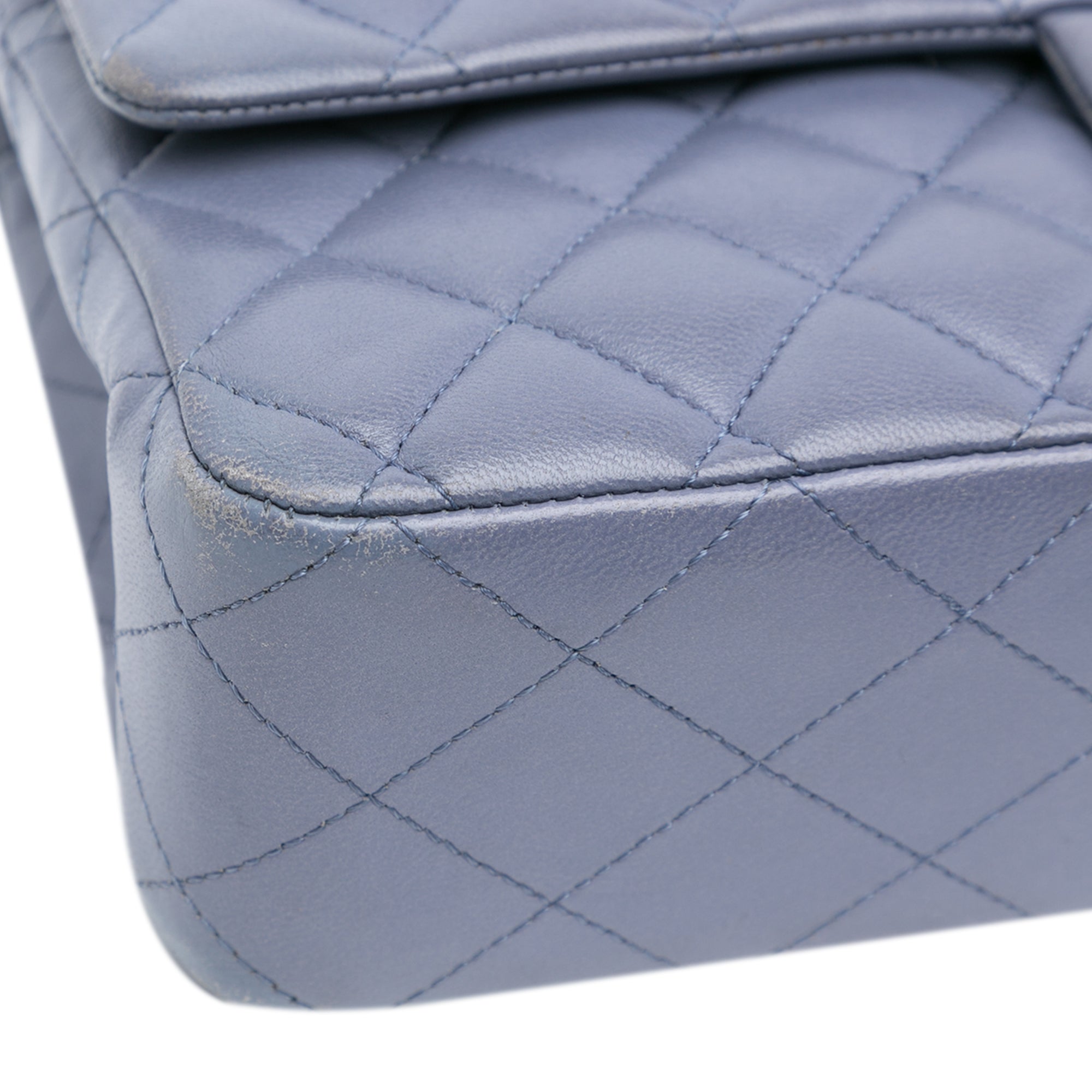 Chanel | Pre-Owned Medium Classic Lambskin Double Flap | Purple