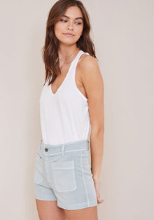 Brigette Two Pocket Short | Spring Sage