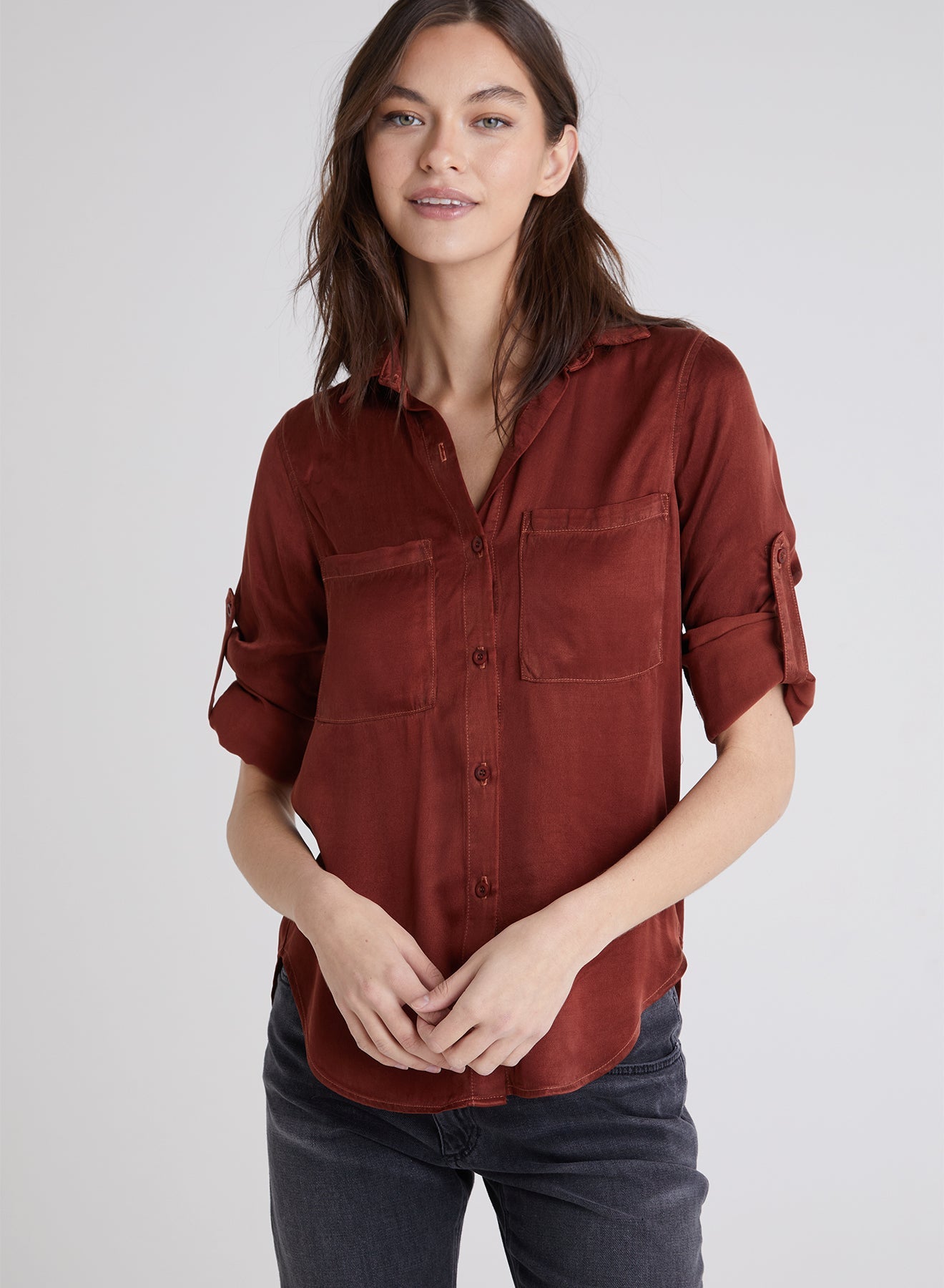 Two Pocket Shirt - Brandy