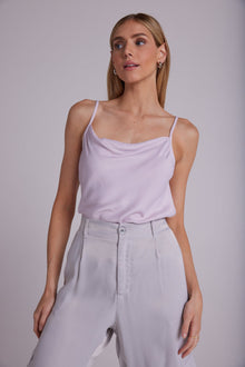 Cowl Neck Camisol - Lavender Haze