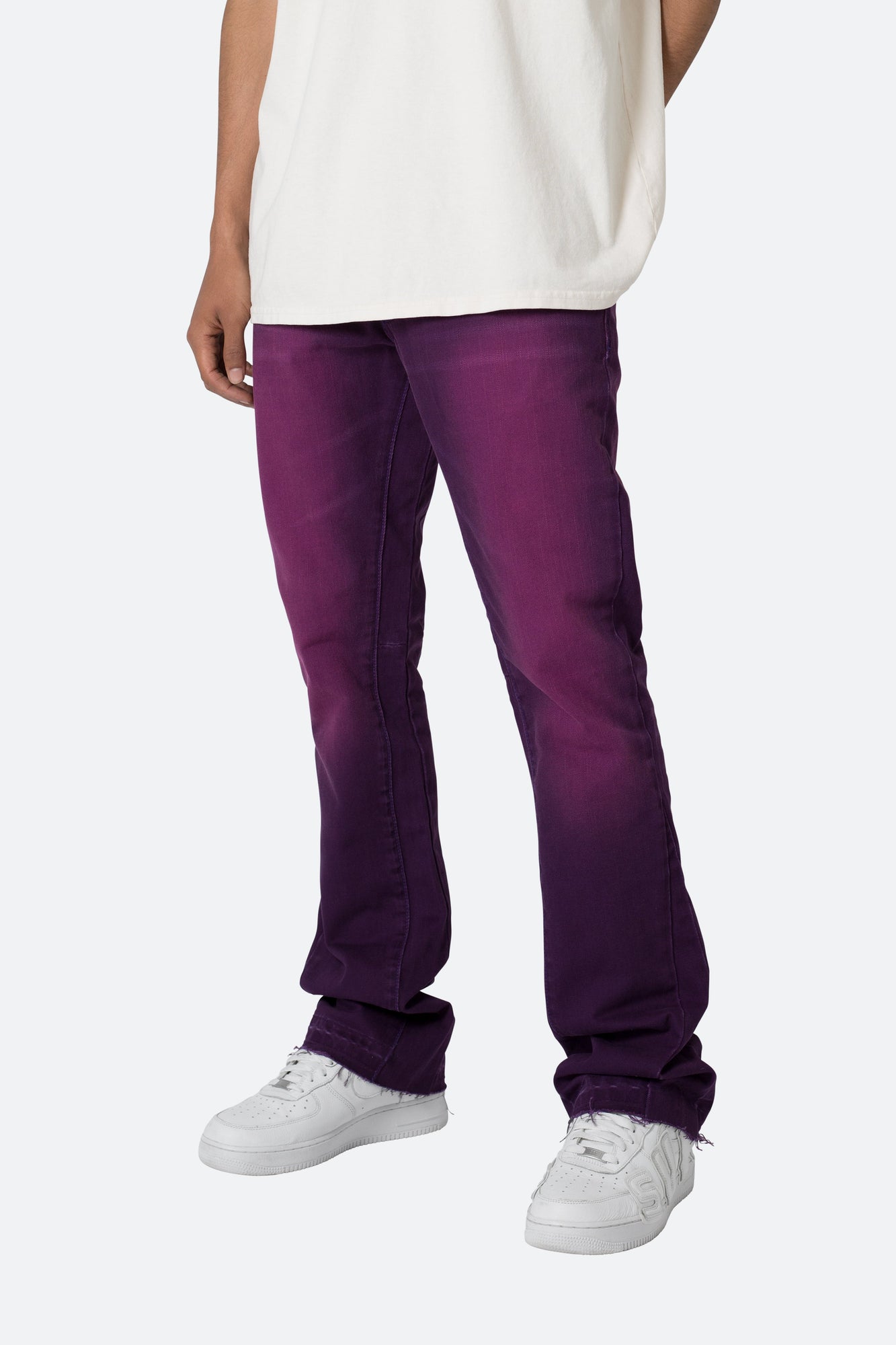 B512 Flare Denim | Purple