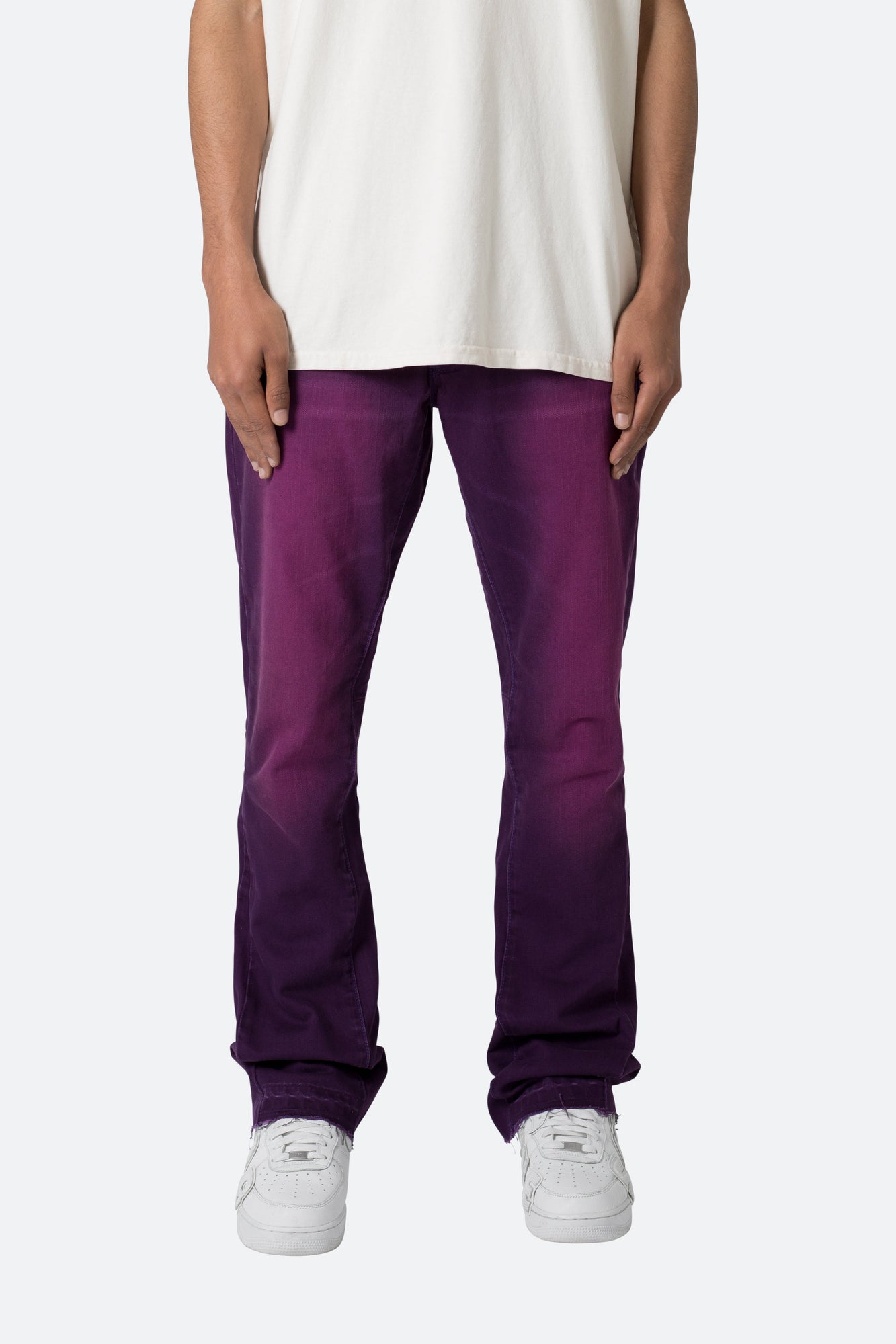 B512 Flare Denim | Purple