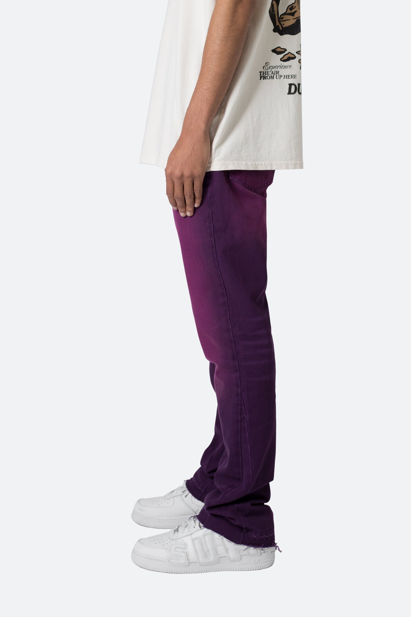 B512 Flare Denim | Purple