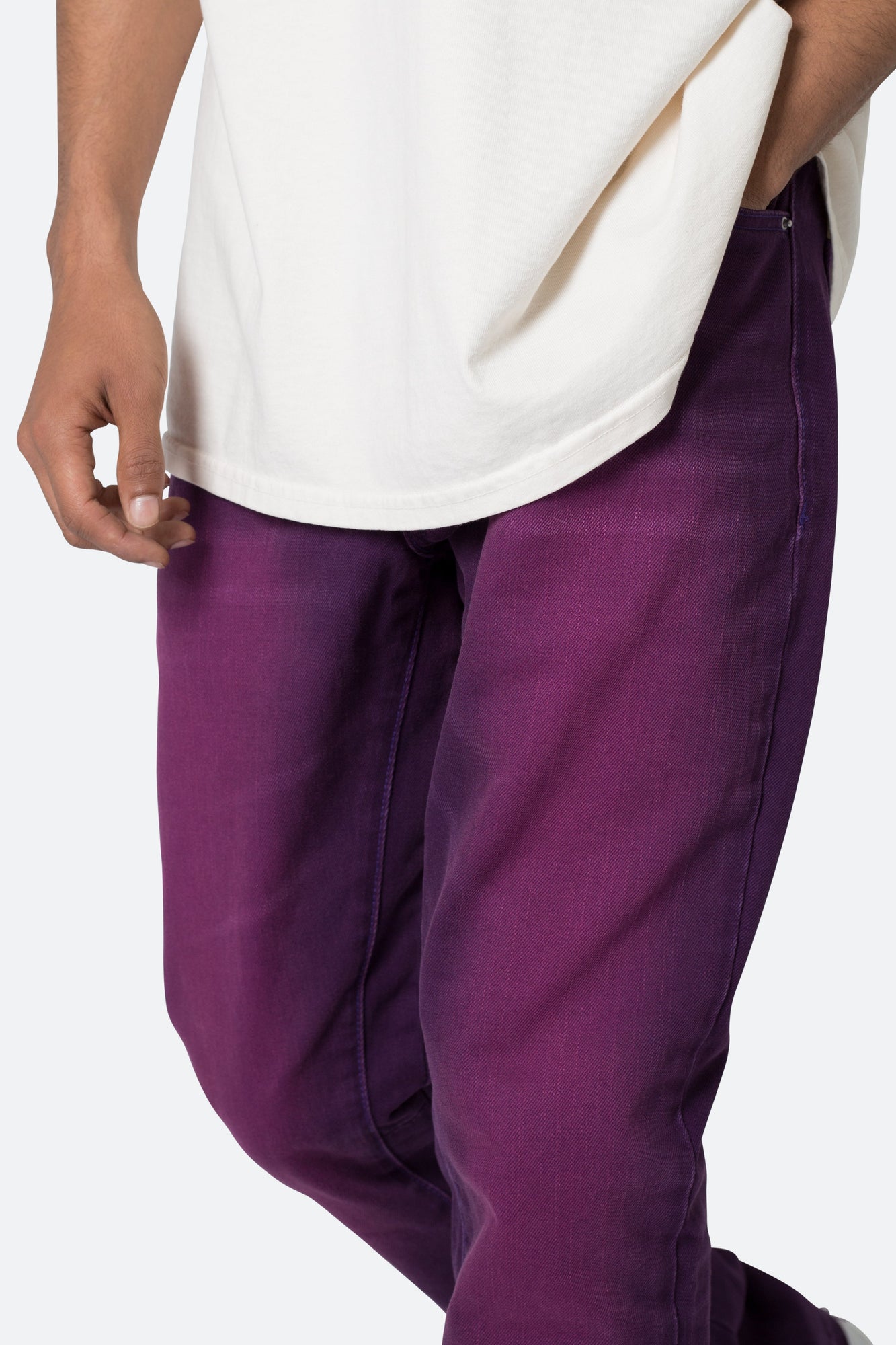 B512 Flare Denim | Purple