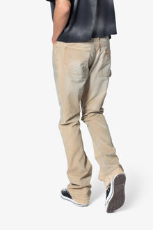 B644 Flare Burnt Cowboy Denim | Black x Brown