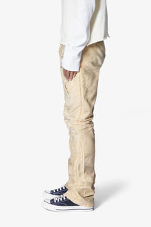 B710 Chino Chip Repaired Denim | Tan