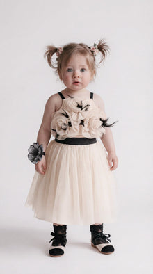 Girl | CocoCaramel Tulle Skirt | Beige