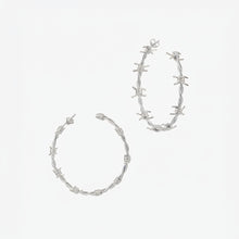 KELLY SHAMI JEWELRY BARBWIRE HOOP