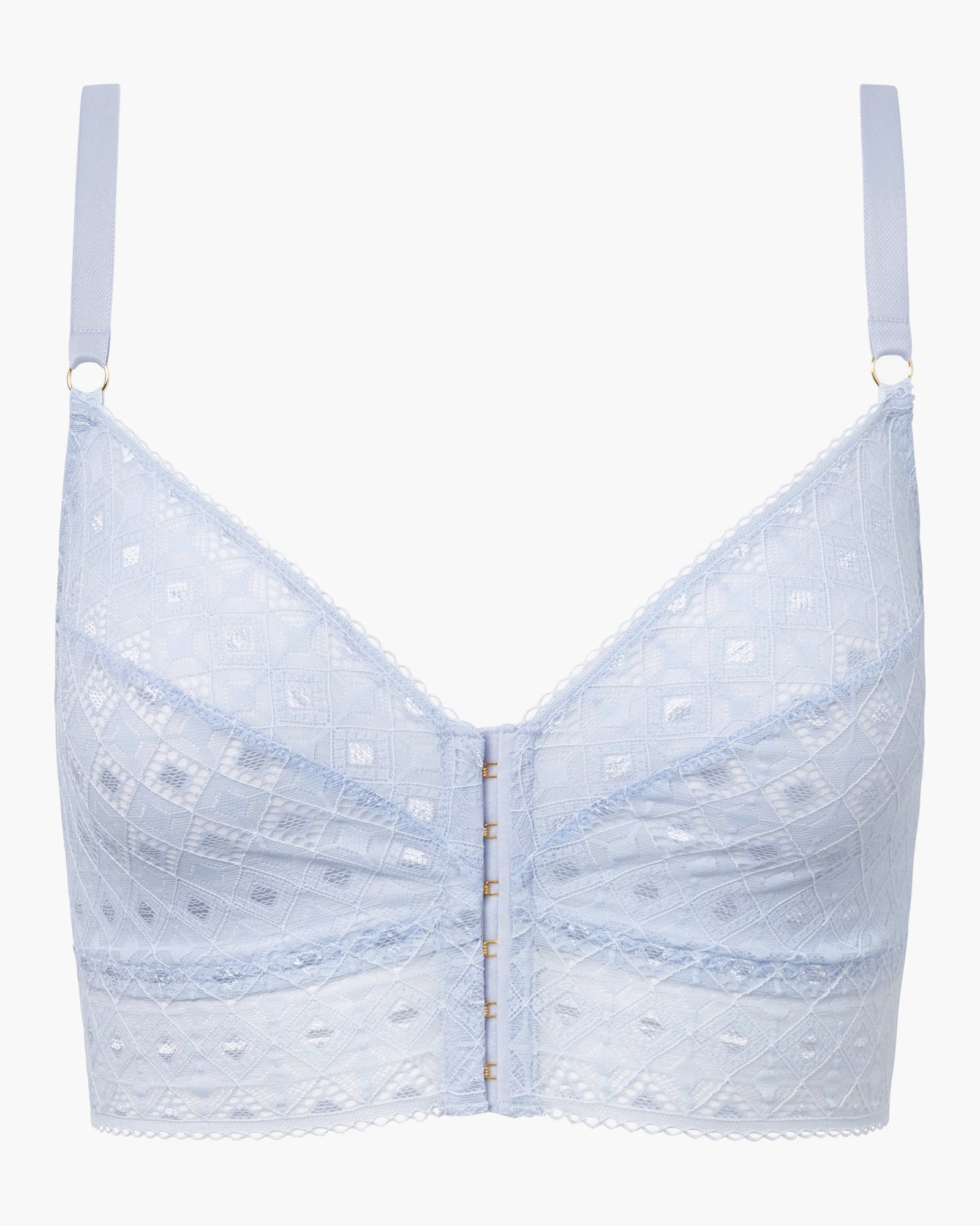 Blue Bralette - Basilica Curvy Bralette