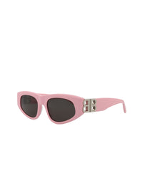 Balenciaga Cat Eye Recycled Acetate Sunglasses | Pink