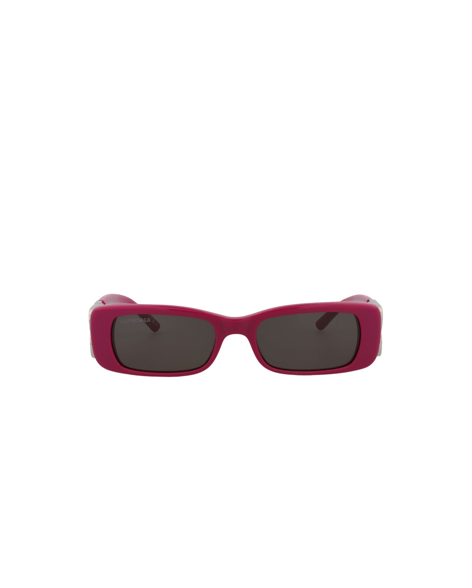 Balenciaga Square Recycled Acetate Sunglasses | Fuchsia