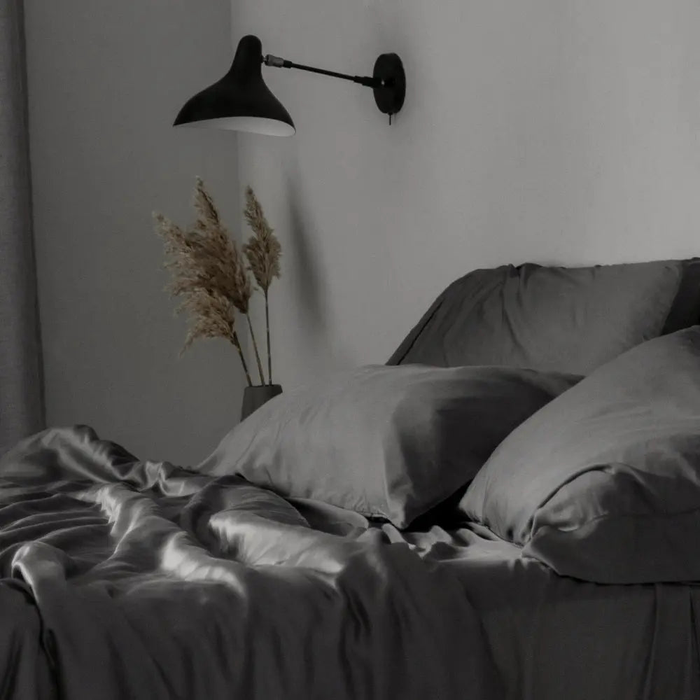 Signature Bamboo Sheet Set, Queen | Slate Grey
