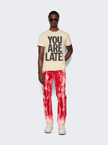 Men | Gallery Dept | Biscayne Jeans Red Tie Dye | Multi