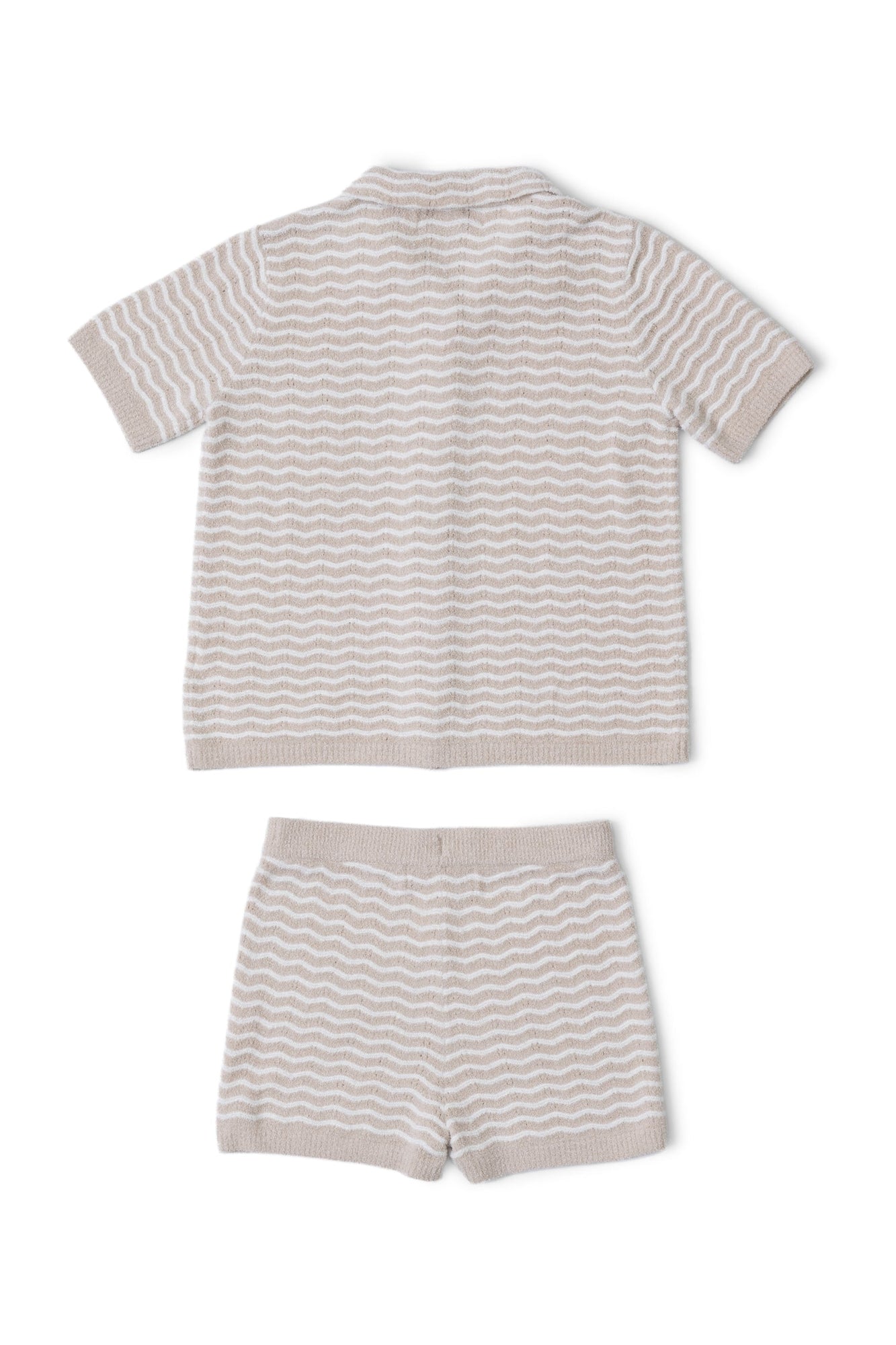 Toddlers | Cozychic Ultra Lite Wave Cabana Set | Stone/Pearl