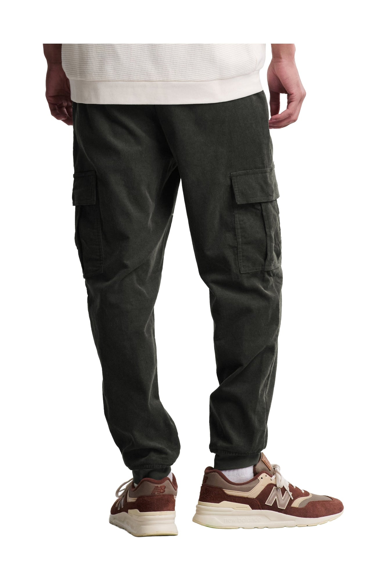 Mens | Malibu Collection Corduroy Jogger | Dark Moss