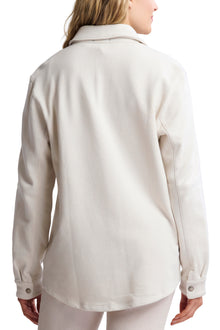 Unisex | Malibu Collection French Terry Shacket | Parchment