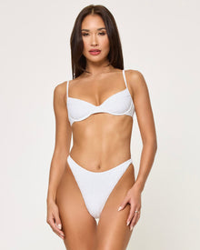 Leilani Bikini Bottom | Bitsy | Eyelet White