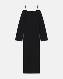 Womens | Bibian Double-Faced Terry Maxi Dress | Charcoal