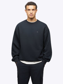 Mens | Divine Classic-Fit Fleece Pullover | Black