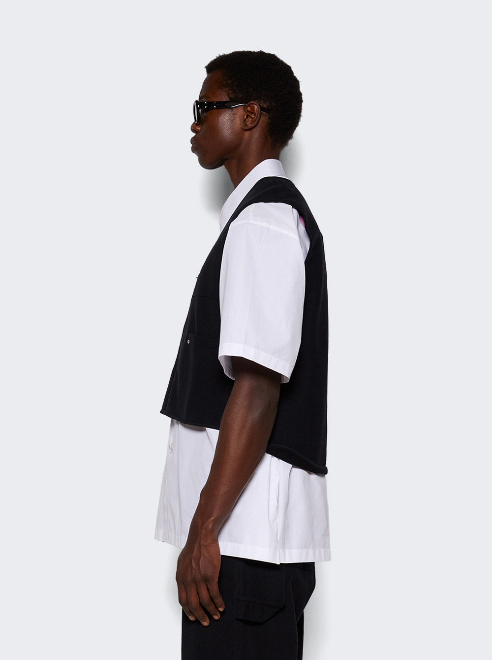 Men | Givenchy | Sleeveless Jacket | Black