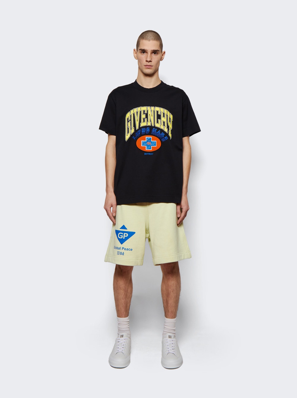 Men | Givenchy | New Board Shorts Citrus Green